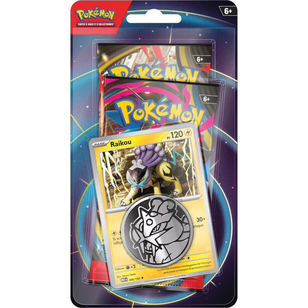 Pack de 2 boosters Pokémon Raikou