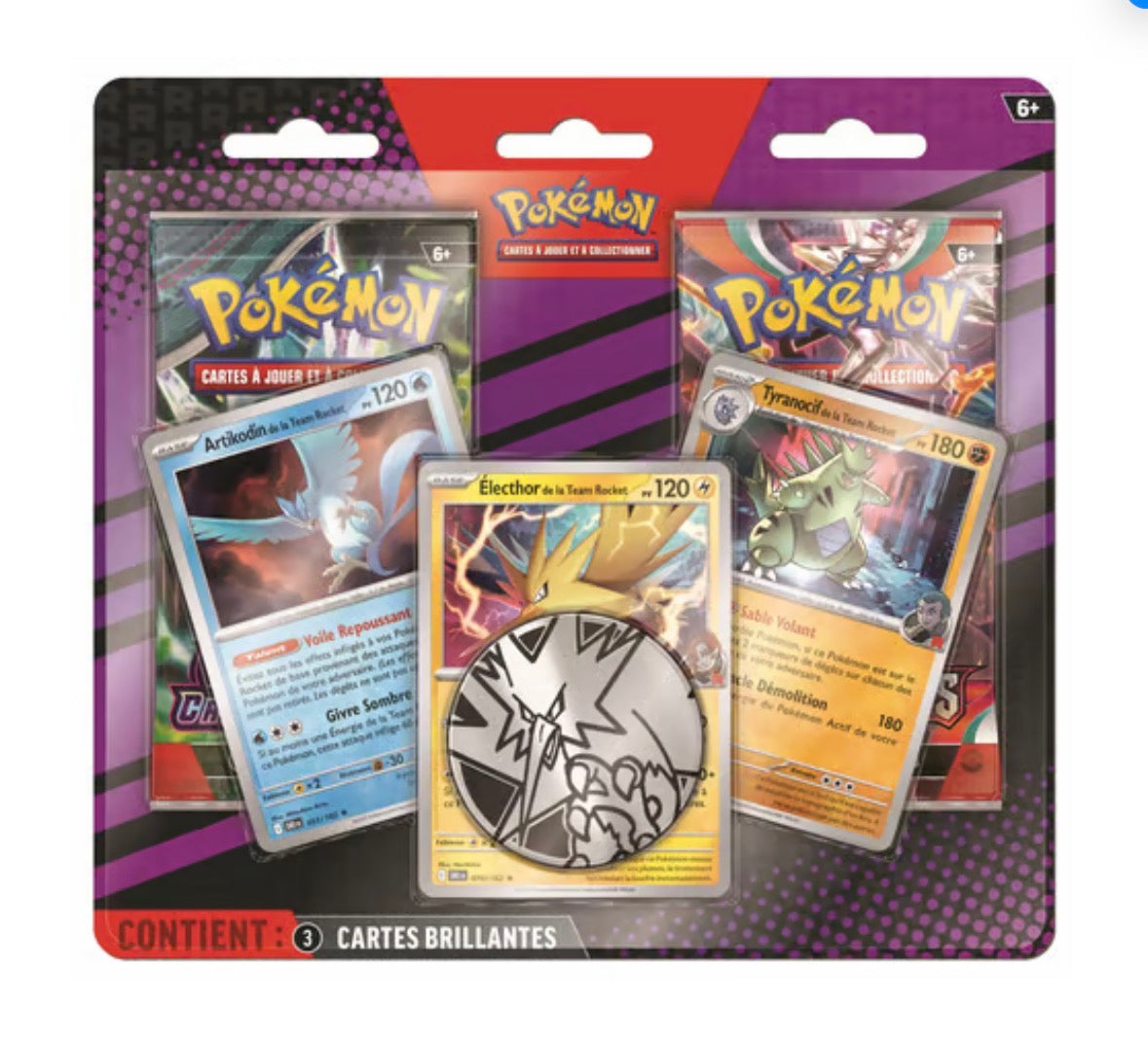 POKEMON - Pack promo 2 boosters (3 cartes promo) - 2025/10 - FR