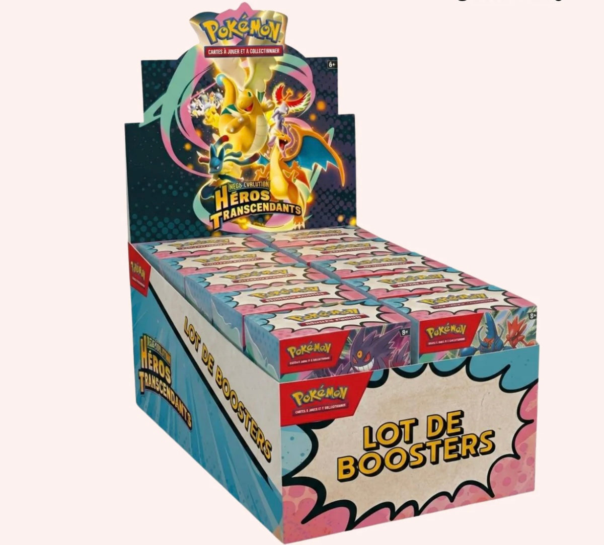 Display bundle 2.5 heros transcendants fR scellé