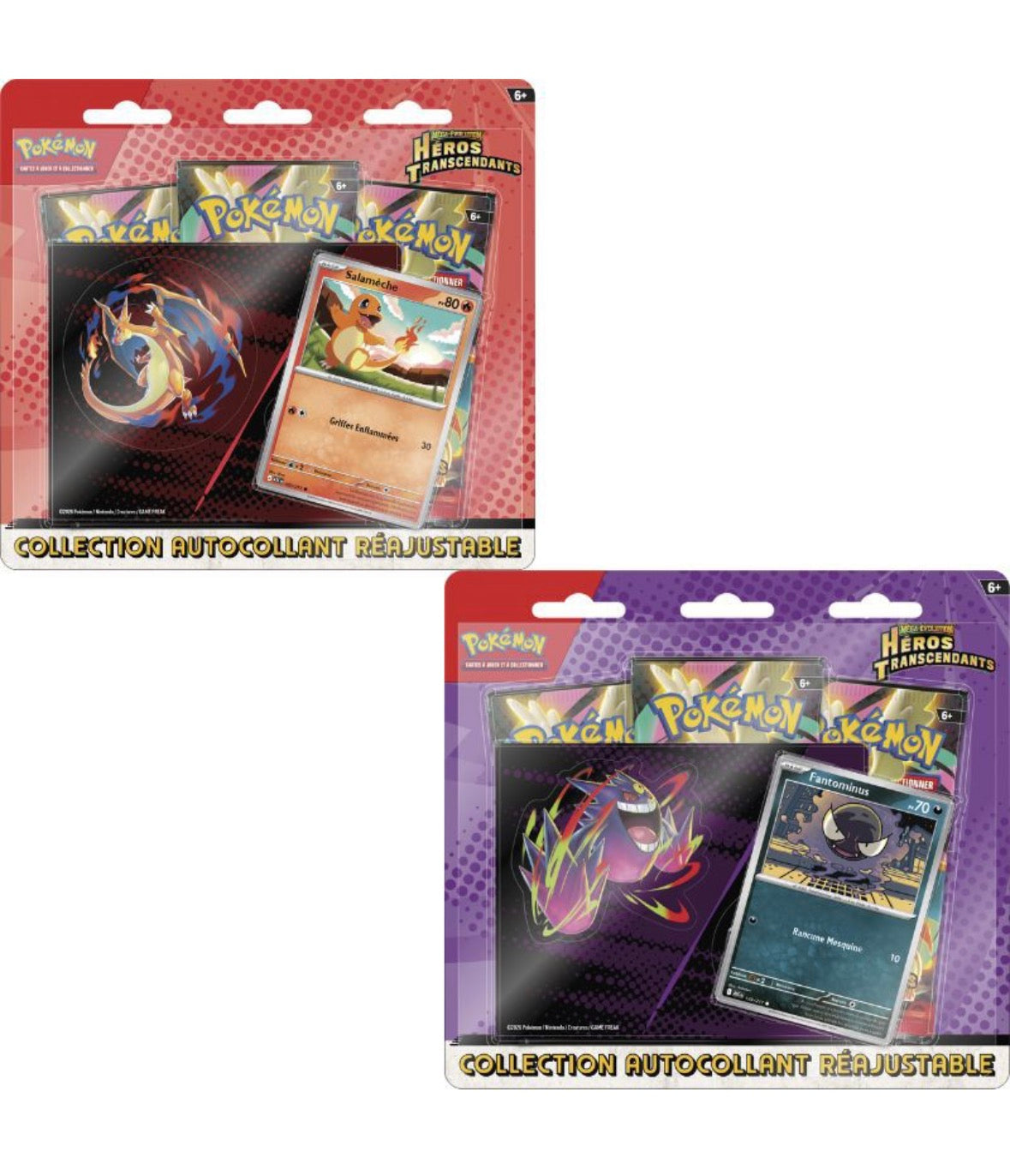 Pokémon - Tripack - Héros Transcendants - ME2.5 - Tech Sticker en français