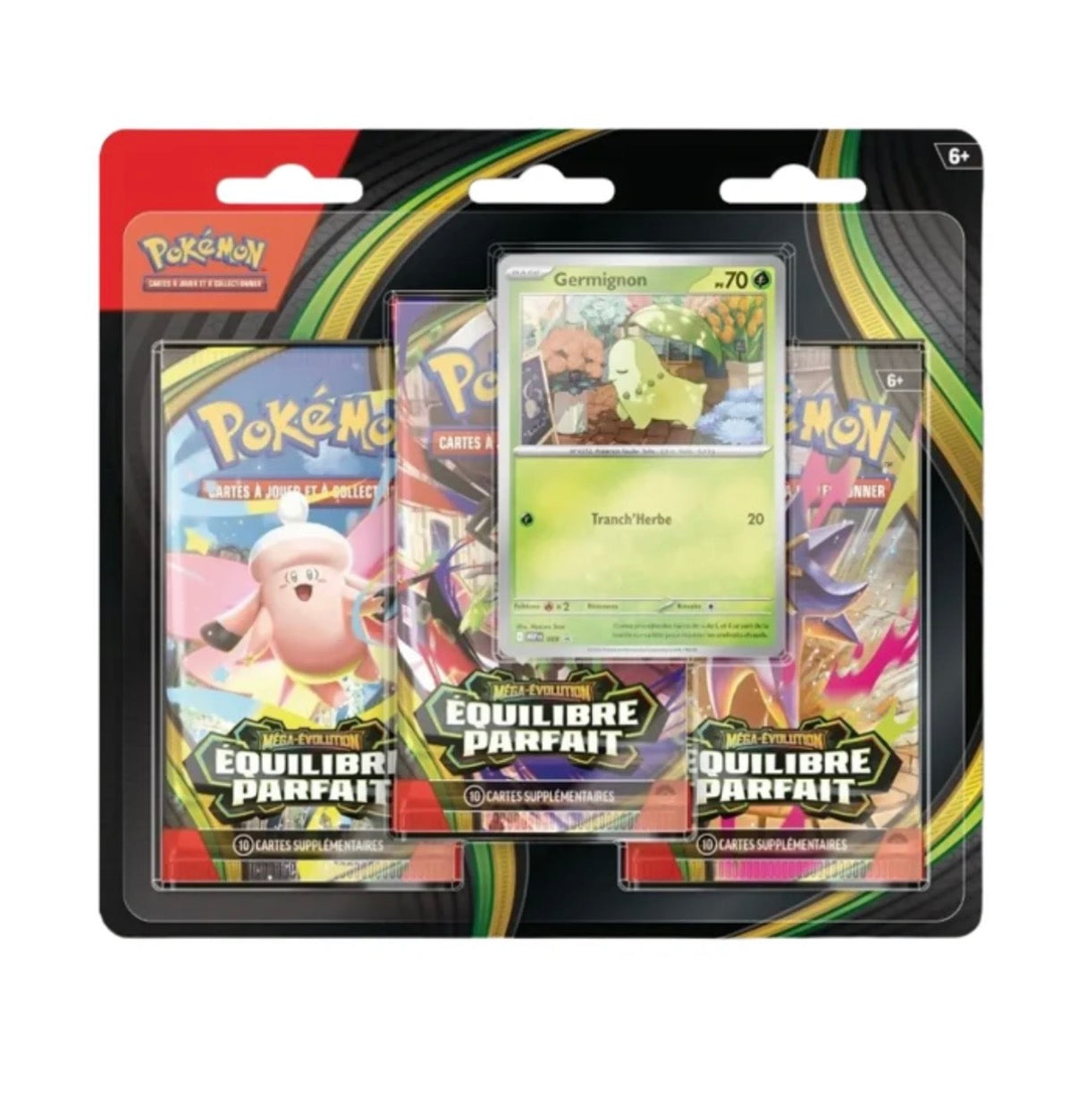 Pokémon - Tripack - Equilibre parfait - ME03 (modèle aléatoire) - FR