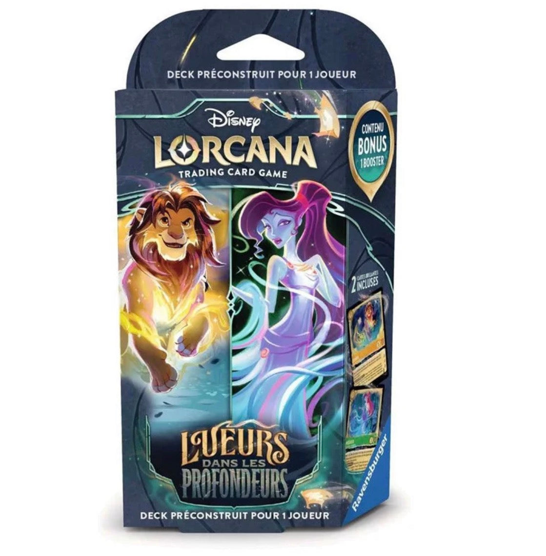 Disney Lorcana TCG - Chapitre 10 - Deck Megara / Mufasa (Ambre / Emeraude)