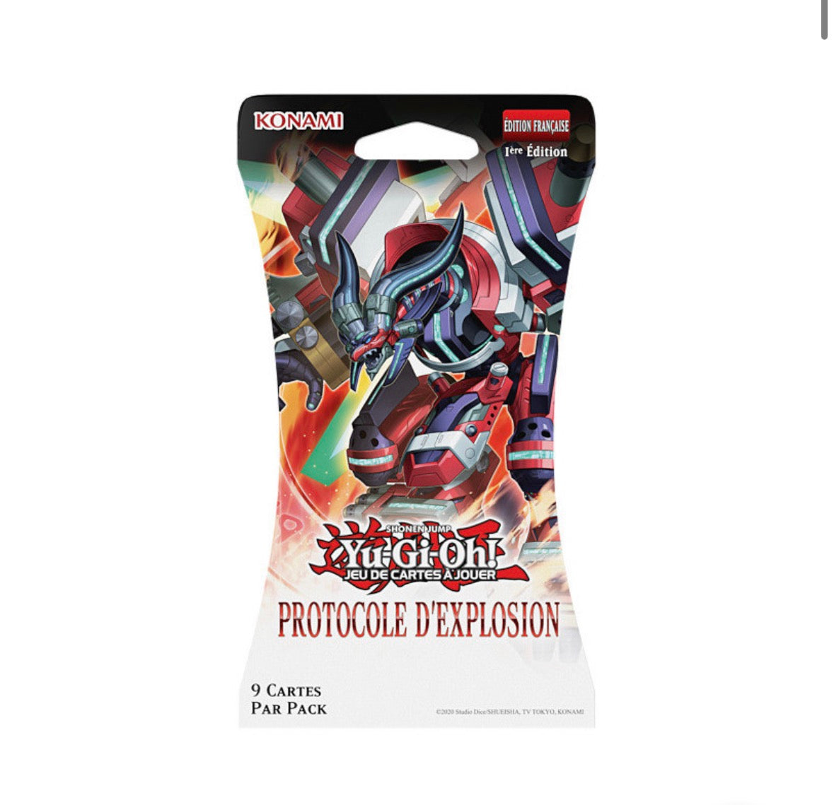 Yu-Gi-Oh! Booster à l'unité Protocole d'Explosion (FR)