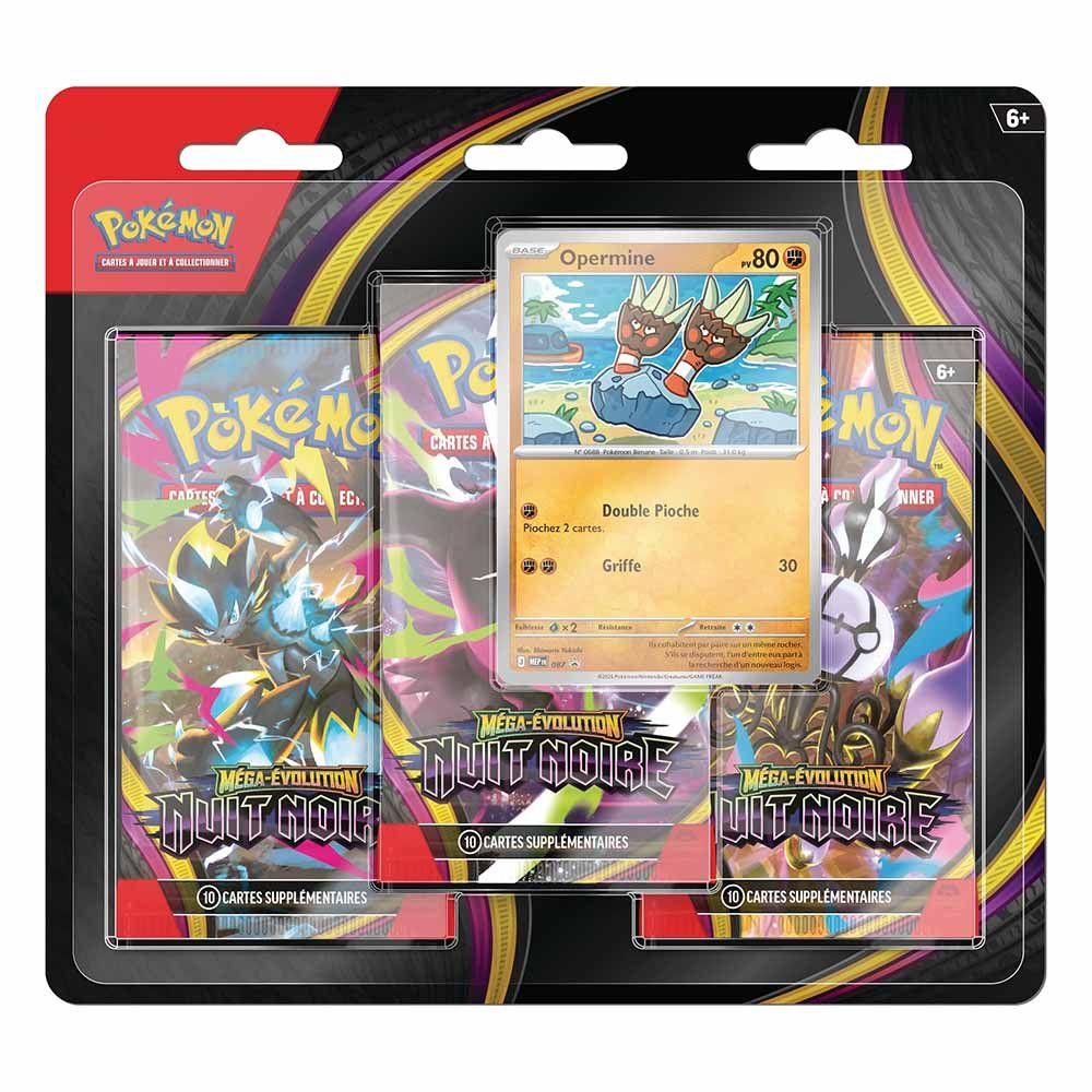 Tripack Nuit Noire – Pokémon ME05